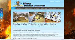 Desktop Screenshot of platypussprinkler.com